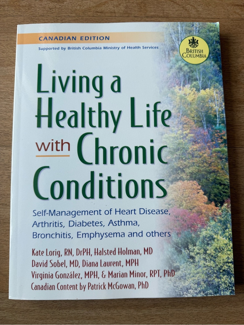 📚3 for $12📚Living a Healthy Life with Chronic Conditions - Paperback Vintage